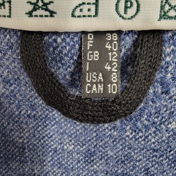 Kitz Pichler Tracht and Country Vest Womens 8 Wool Floral Pockets Flaw - Picture 14 of 16